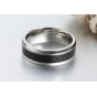 fashion men ring carbon fiber jewelry stainless steel rings for man classic christmas gifts