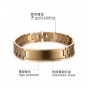 Modyle Charm Bracelets & Bangles Men's Jewelry Gold&Silver-Color Stainless Steel Link Chain Bracelets for Men