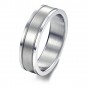 2018 New Fashion Jewelry Mens and Women Rings Stainless Steel Fahion Jewelry Trendy Wedding Rings Wholesale