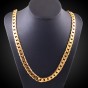 Modyle 2018 New 10MM Wide Cool Link Chain Men Gold Color Hiphop Choker Big Chunky Minimalist Rapper Necklace Jewelry