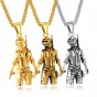 Modyle Brand Punk Men Statement Necklaces & Pendants Silver Gold Stainless Steel Chain Fashion jewelry