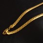 Modyle 2018 New Fashion 50cm Men Jewelry 5mm Wide Gold-Color Long Snake Chain Necklace For Men Women Jewelry