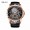 2018 New Arrival OBLVLO Luxury Rose Gold Transparent Watches Tourbillon Automatic Military Watches for Men OBL3606