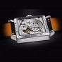 Agelocer Couple Watches for Men Women Square Quartz Watches Genuine Leather Band Waterproof Watches 3301-3401