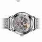 Agelocer Dress Watches for Men Ultra Thin Mechanical Watches Leather Strap Automatic Watches with Date 707S
