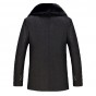 Free shipping Fashion Design Fur Collar Coat Men Winter Casual Brand Mens Slim Wool Blends Thicken Trench Jacket Men Coat 85hfx