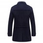 Free shipping Men's clothing new arrival medium-long woolen overcoat male slim wool blend coat jackets men woolen coats 198hfx