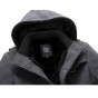 Free shipping 2017 Winter Wool Coat Men Casual Medium-long Single Breasted Slim Hood Black Wool Blends Men Trench Coat 118hfx