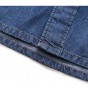 2017 New Multi-pocket  Men's Shirts Cotton High Quality Denim Shirt Men Long-sleeved Camisa Social  M-3XL Jeans 72wy