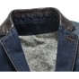 Brand Men Blazer Slim Fit Fashion Casual Denim Jacket Men Cotton Blaser Suit Jeans Jacket High Quality 130wy
