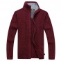 AFS jeep Free shipping Men Sweaters Famous Brand Zipper Knitted Cardigan for Men Winter Turtleneck Cardigan Man Knitwear 93zr