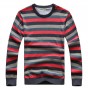 2018 Spring mens pullover sweaters Simple style cotton O neck sweater jumpers Autumn Thin male knitwear  black green bule h99