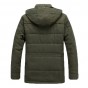 Brand parka winter jacket men warm thick fleece brand military jacket cotton-padded jacket men parka coat plus size M-4XL 170wy