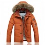 Size M~3XL Free Shipping Top Design Men Winter Coats White Cotton-padded jacket For Man Casual Men's Brand Jacket DL 160