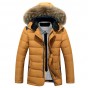 2018 Men's Duck Down Jacket Plus Size Fashion White Duck Down Jackets XXL XXXL Zipper Coat Warm Clothing Overcoat 150wy