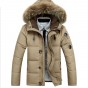 Free shipping 2018 AFS JEEP New Korean Men Casual Coat Winter Thickening Warm Cotton-padded jacket Fashion Slim Outerwear 195