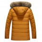 Free shipping Men's Clothing Jackets long thick  jacket Hooded winter men parka Thicken Duck Jacket  140hfx