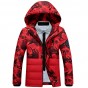 Free shipping Winter Jacket Men 2018 New Parka Mens Clothing Zipper Cotton Padded Hooded Thick  Jackets Coat Hooded  WN 80