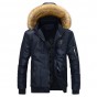 Brand 2018 New Cotton-Padded Clothing Casual Men's Jackets High Quality Fashion Autumn Winter Thick Outwear Jacket Parka 130wy