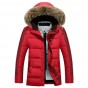 Free Shipping Branded Winter Super Warm Man's Cotton-padded jacket Big Fur Man Thicken Coat Style Men Winter Outwear 120hfx