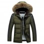 Free Shipping Branded Winter Super Warm Man's Cotton-padded jacket Big Fur Man Thicken Coat Style Men Winter Outwear 120hfx
