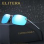 ELITERA Aluminum Magnesium Polarized Sunglasses Men Sports Sun glasses Driving Mirror Male Eyewear Accessories Goggle E3043