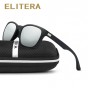 ELITERA Fashion Unisex Square Vintage Polarized Sunglasses men Women Brand Design Retro Sun glasses gafas oculos