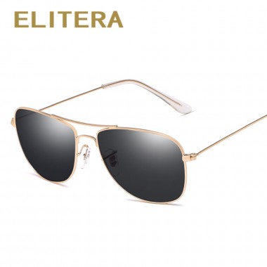 ELITERA Brand Design New Classic Alloy Sunglasses Men Driving Fishing Sun Glasses Male Goggles UV400 Gafas
