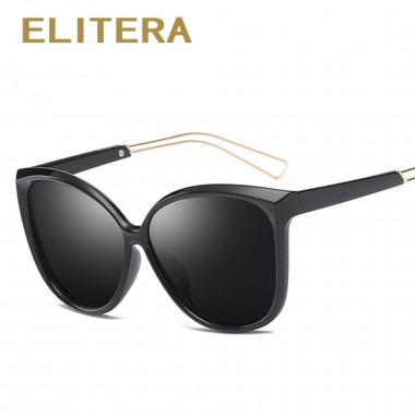 ELITERA Cat Eye Sunglasses Women Men Vintage Sun Glasses Women Female Brand Design Mirrored Lens UV400 Glasses Shades