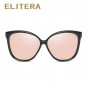 ELITERA Cat Eye Sunglasses Women Men Vintage Sun Glasses Women Female Brand Design Mirrored Lens UV400 Glasses Shades