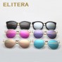 ELITERA Oval Sunglasses Men Polarized Male Ladies Retro Mirror Women Vintage Shades Luxury Brand Designe Sun Glasses