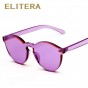 ELITERA Candy Color Sunglasses Women Vintage Sunglass Eyewear Men Women Brand Designer Retro Sun Glasses lunette de soleil