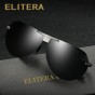 ELITERA Brand Unisex Retro Vintage Sunglasses Polarized Lens Fashion Square Eyewear Sun Glasses For Men Women UV400
