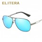 ELITERA High Quality Brand Designer Square Sunglasses Men Retro Vintage Driving Sun Glasses For Men Male Sunglass Shades UV400