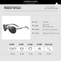 ELITERA Unisex Aluminum Magnesium Legs Pilot Men/Women HD Polarized Mirror UV400 Sun Glasses Eyewear Sunglasses For Men oculos
