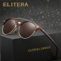 ELITERA Brand Design Men Women Classic Sunglasses Vintage Brand Designer Sunglass Luxury Polarized Sun glasses Eyewear