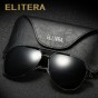ELITERA High Quality Classic Brand Design Polarized Sunglasses Men Cool Vintage Male Sun Glasses Shades Eyewear Accessories