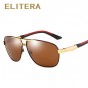 ELITERA 2018 Aluminum Polarized Sunglasses Men Classic Brand Designer driving Fishing Eyewear sunglass UV400