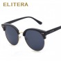 ELITERA Fashion Mirror Metal Frame Luxury Sunglasses Women Men Brand Design Vintage Sun Glasses Male Classic Eyewear Shades