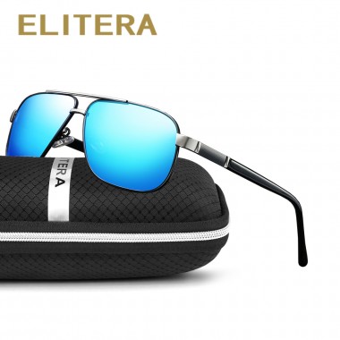 ELITERA Brand Designer Fashion Sunglasses Men Polarized Driving Sun Glasses Fashion Male Oculos Gafas Eyewear