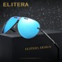 ELITERA Brand Classic Foldable Polarized sunglasses Men Driving Pilot Frame Eyewear Male Sun Glasses for men Oculos Gafas