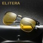 ELITERA Classic Black Frame Polarized Sunglasses Men Driving Sun Glasses for men Shades Fashion Male Oculos Gafas Eyewear