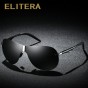ELITERA Brand Design New Unisex Aluminum Magnesium Sunglasses Men Women Polarized Sun Glasses Retro Metal Eyewear Driving UV400