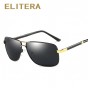 ELITERA Brand Classic Polarized sunglasses Men Driving Square Alloy Frame Eyewear Male Sun Glasses for men Oculos Gafas