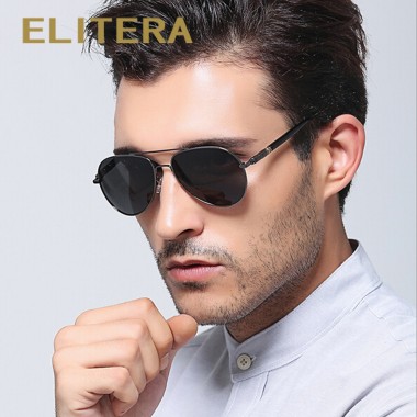 ELITERA New Arrivals Men Fashion Polarized Sunglasses brand design Sun glasses Four Color 209 Free shipping