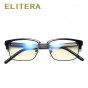 ELITERA Retro Square Glasses Frame Brand Designer Fashion Women Computer Eyeglasses Vintage Men Optical Frame Oculos de grau