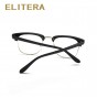 ELITERA Anti blue rays Glasses Frame TR90 Brand Fashion Women Half Frame Eyeglasses Vintage Men Optical Frame Oculos de grau