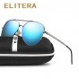 ELITERA Brand Classic Polarized Sunglasses Men Driving Pilot Alloy Frame Eyewear Male Sun Glasses For Men Wome Oculos Gafas