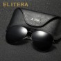 ELITERA Brand Classic Polarized Sunglasses Men Driving Pilot Alloy Frame Eyewear Male Sun Glasses For Men Wome Oculos Gafas