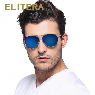ELITERA New Fashion Pilot Sunglasses Retro Classic Designer Men Women Sunglasses Polarized Sun Glasses Driving UV400 Oculos